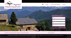 Desktop Screenshot of immo-pyrenees.fr